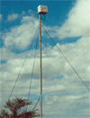 Mât d'antenne téléscopique